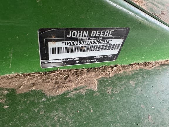 Image of John Deere C350 equipment image 1