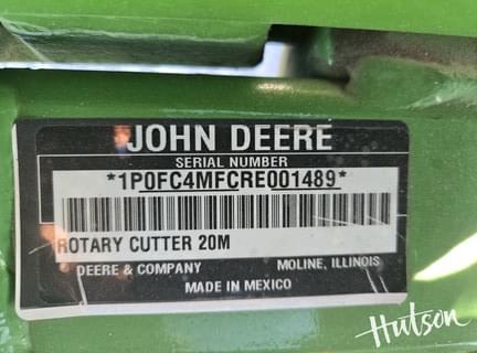 Image of John Deere FC20M equipment image 4