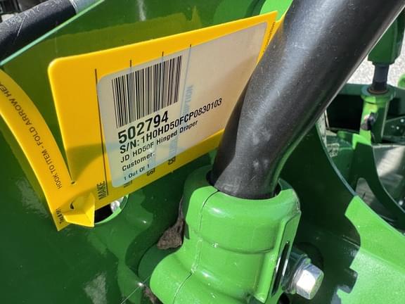 Image of John Deere HD50F equipment image 1