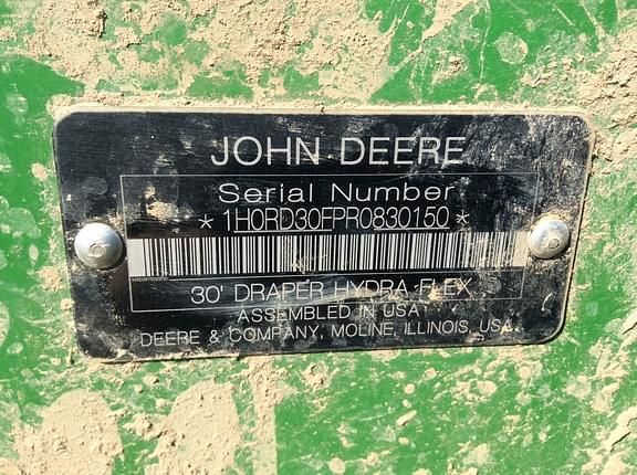 Image of John Deere RD30F equipment image 2
