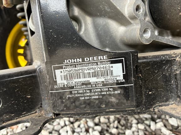 Image of John Deere XUV 590M S4 equipment image 3