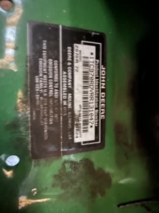 Image of John Deere Z970R equipment image 4