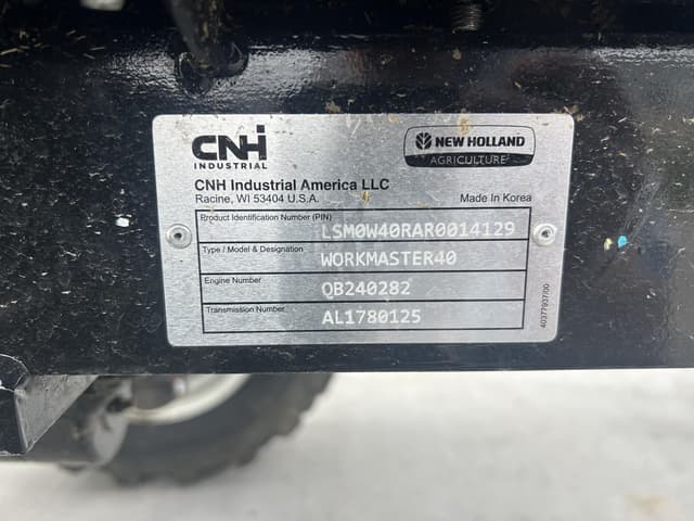 Image of New Holland Workmaster 40 equipment image 2