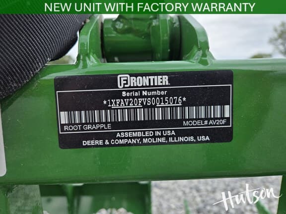 Image of Frontier AV20F equipment image 4
