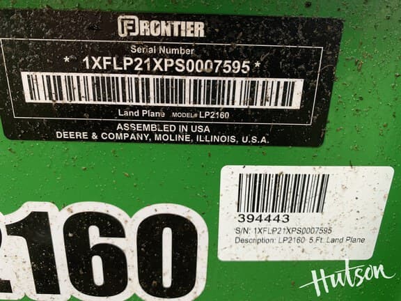 Image of Frontier LP2160 equipment image 4