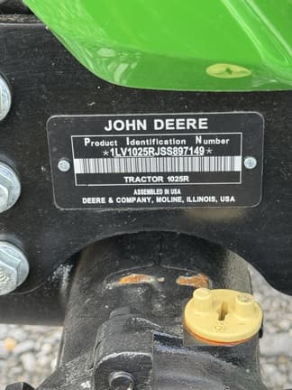 Main image John Deere 1025R