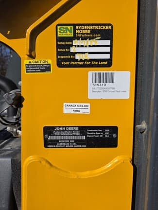 Image of John Deere 325G equipment image 4