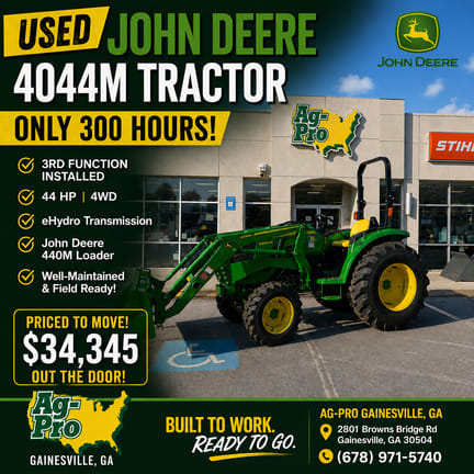 2025 John Deere 4044M Equipment Image0