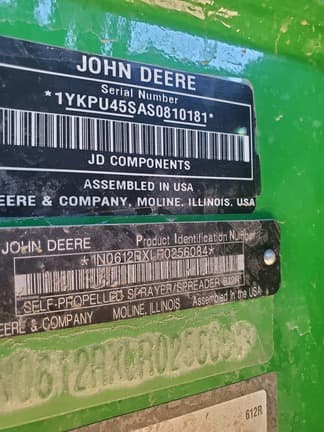 Image of John Deere 612R equipment image 3
