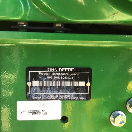 2025 John Deere 6130M Equipment Image0