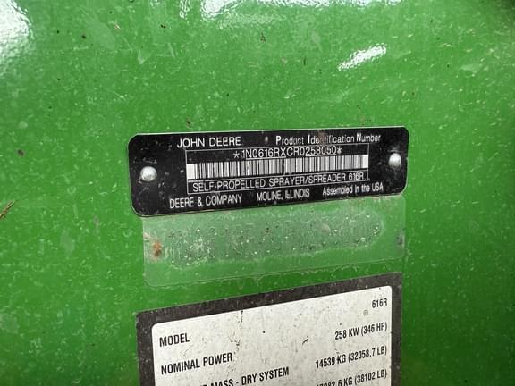 Image of John Deere 616R Image 1