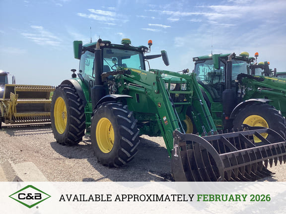 2025 John Deere 6R 155 Equipment Image0