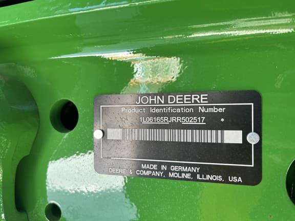 Image of John Deere 6R 165 equipment image 1