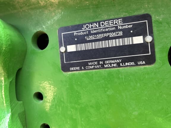 Image of John Deere 6R 215 equipment image 2