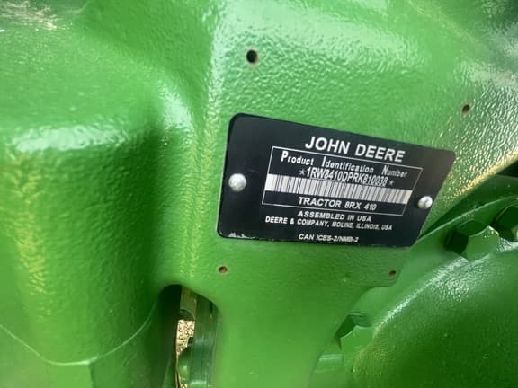 Image of John Deere 8RX 410 equipment image 2