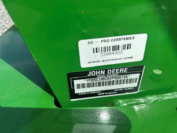 Image of John Deere RC10M equipment image 4