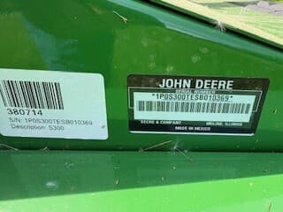 Image of John Deere S300 equipment image 3