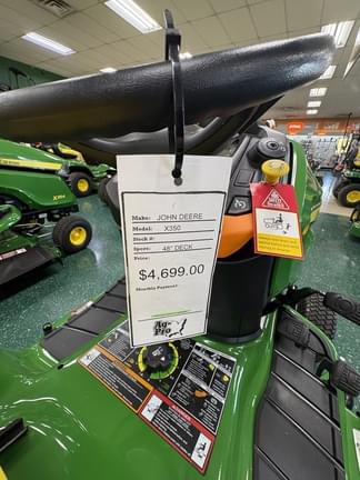 Image of John Deere X350 equipment image 1