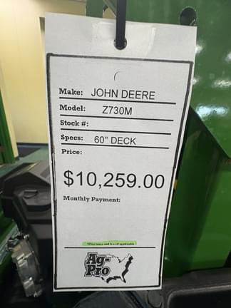 Image of John Deere Z730M equipment image 1