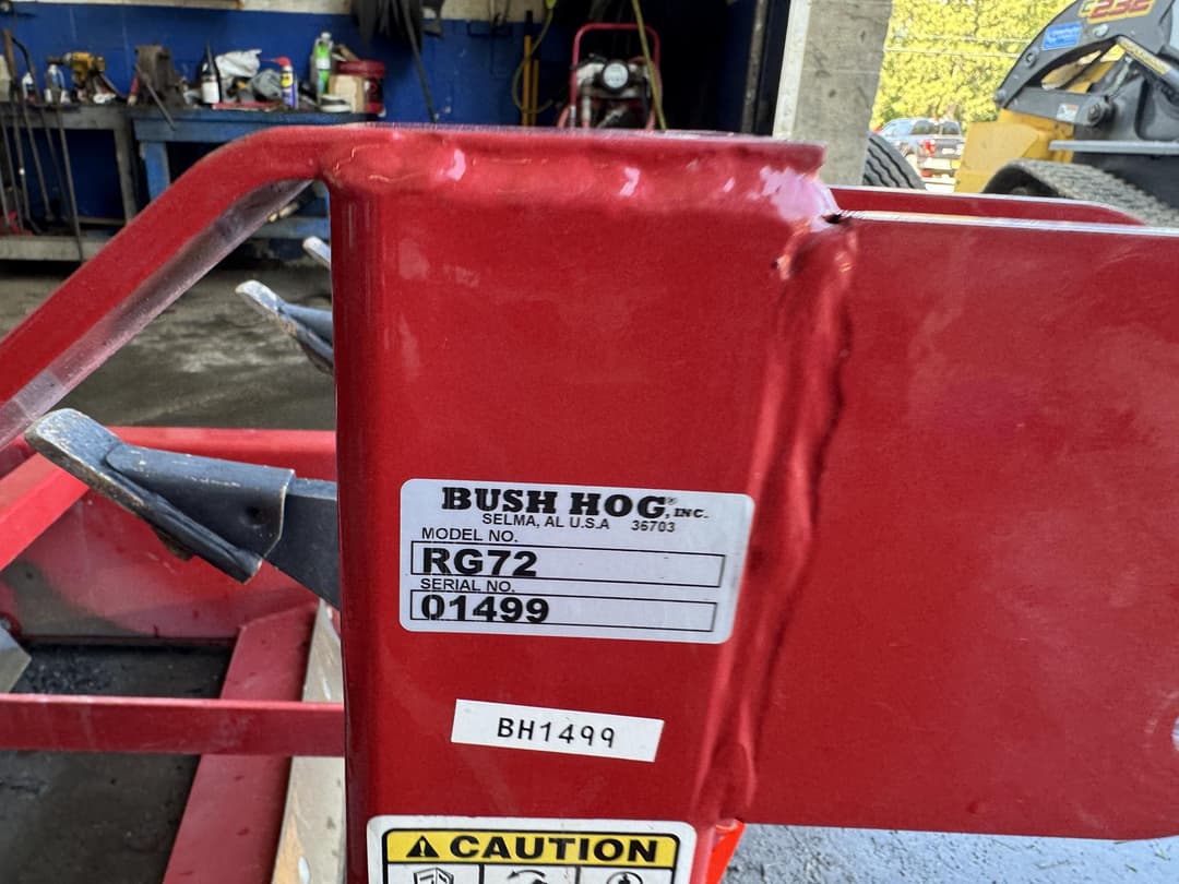 Image of Bush Hog RG72 Image 1