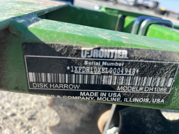 Frontier DH1066 Equipment Image0