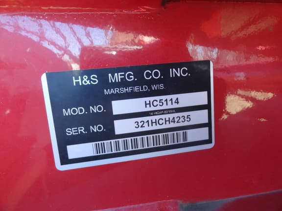 Image of H&S HC5114 equipment image 1