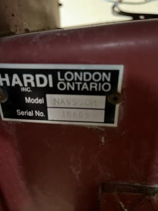 Image of Hardi NAV550M equipment image 4