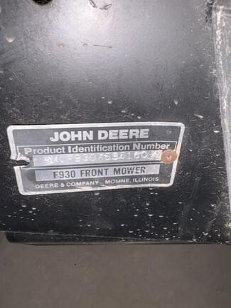 Image of John Deere F930 equipment image 3