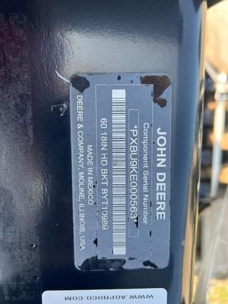 Image of John Deere Compact Excavator Bucket equipment image 2