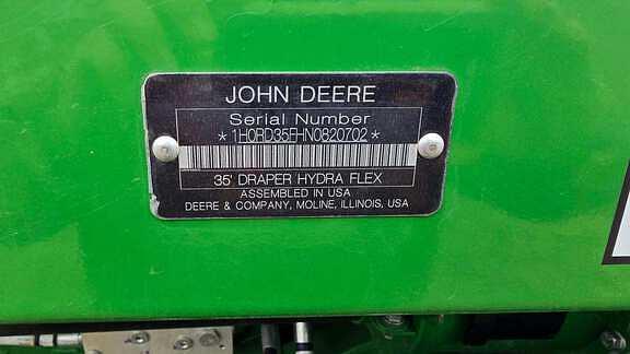 Image of John Deere RD35F equipment image 2