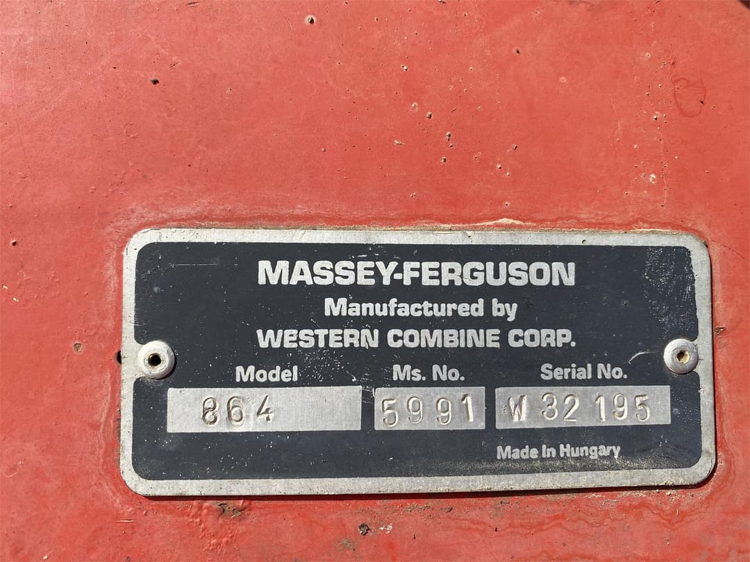 Image of Massey Ferguson 864  Image 1