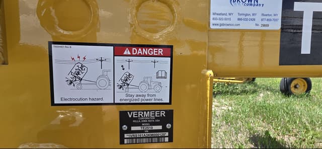 Image of Vermeer TE2510 equipment image 4